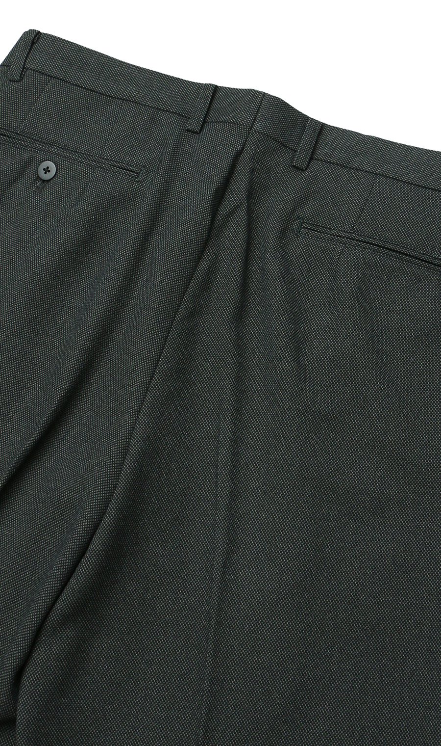 スタンダードスラックス【ツータック】【Plastics Smart】 グレー 88cm