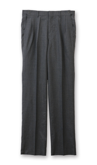 スタンダードスラックス【ツータック】【Plastics Smart】