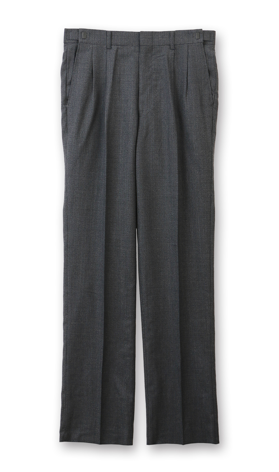 スタンダードスラックス【ツータック】【Plastics Smart】 グレー 82cm