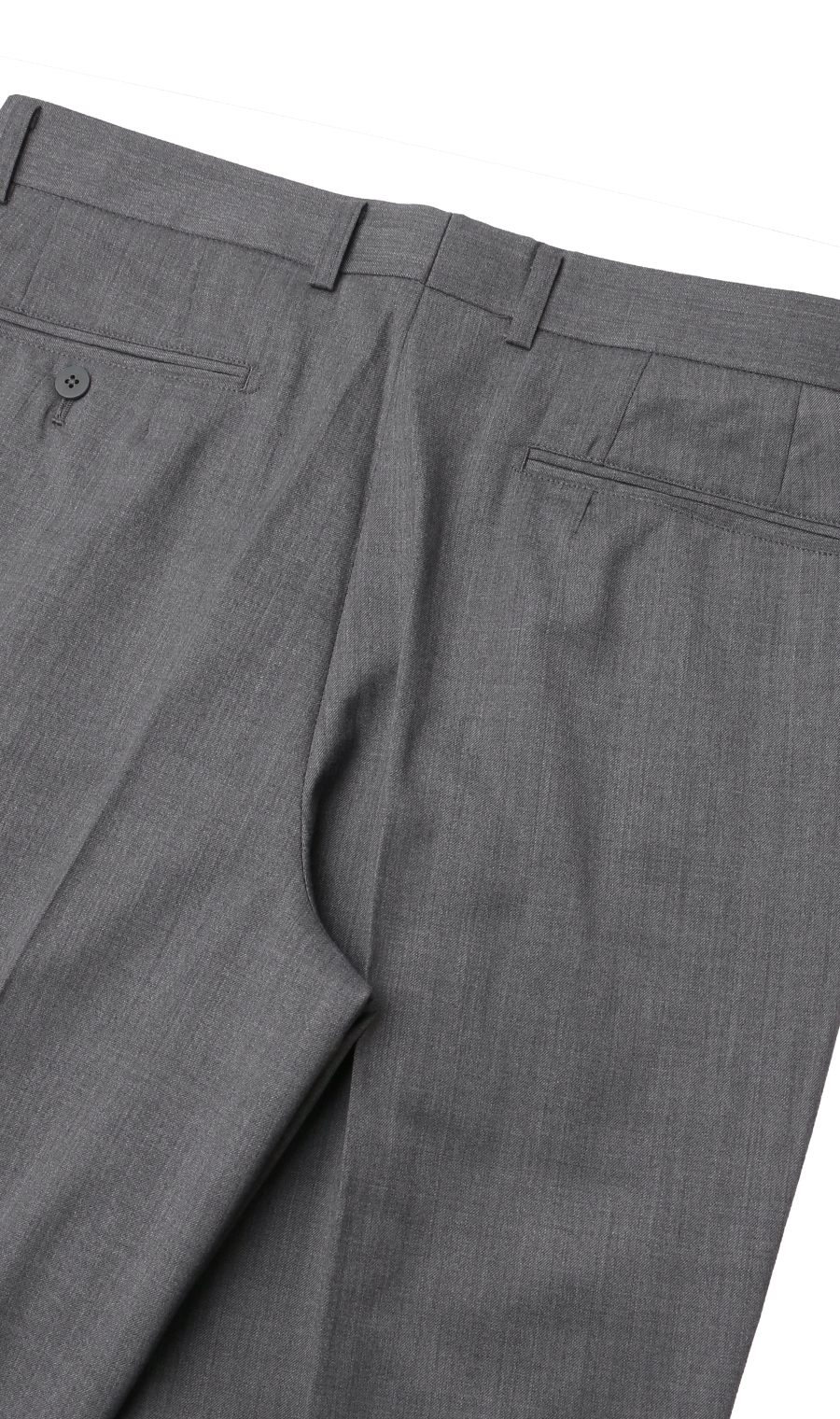 スタンダードスラックス【ツータック】【Plastics Smart】 グレー 115cm