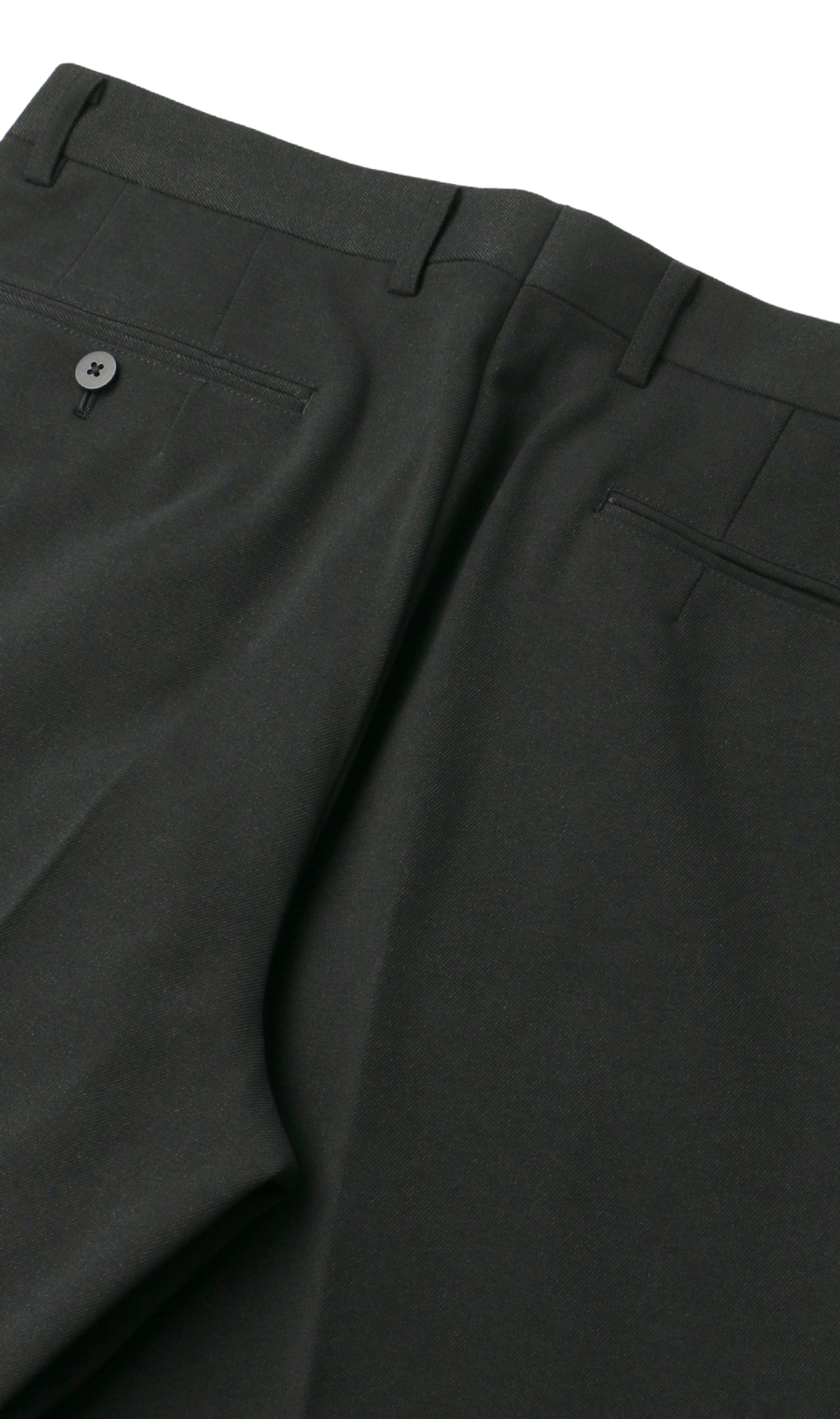 スタンダードスラックス【ワンタック】【#すごスラ】 ブラック 82cm