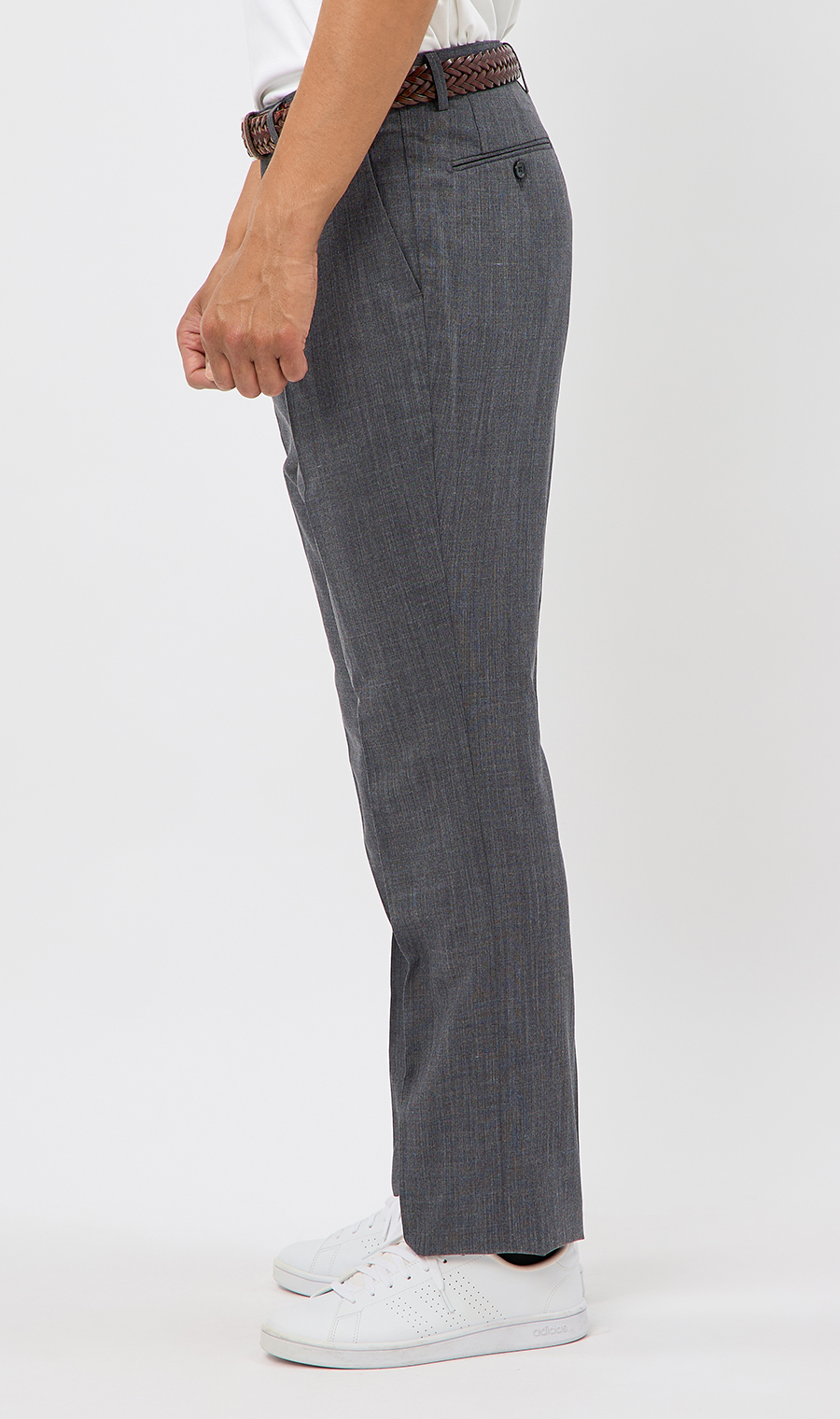 プレミアムスタンダードスラックス【ワンタック】 ネイビー 79cm