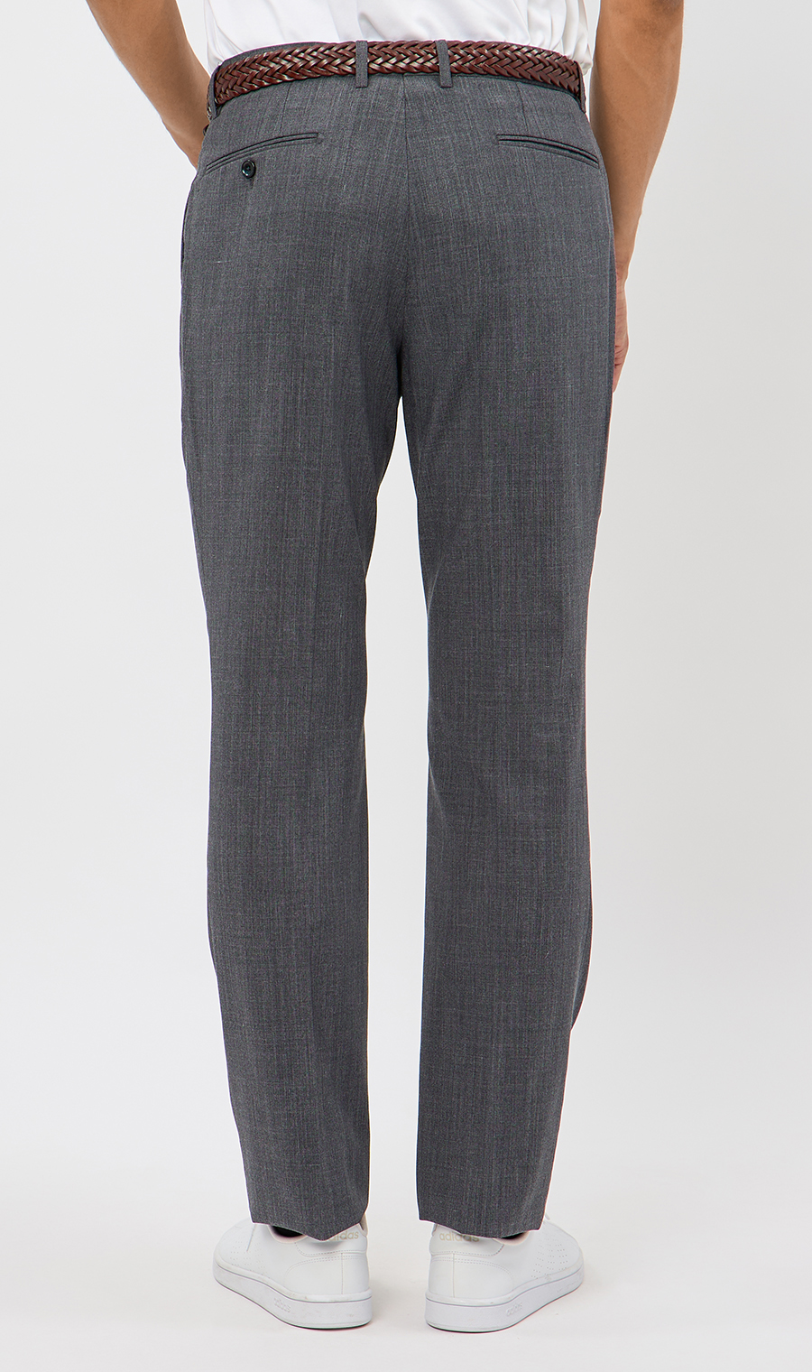 プレミアムスタンダードスラックス【ワンタック】 ネイビー 79cm