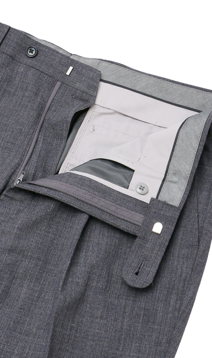 プレミアムスタンダードスラックス【ワンタック】 ネイビー 79cm