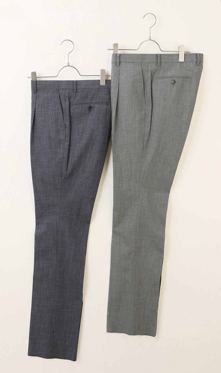 プレミアムスタンダードスラックス【ワンタック】 ネイビー 79cm