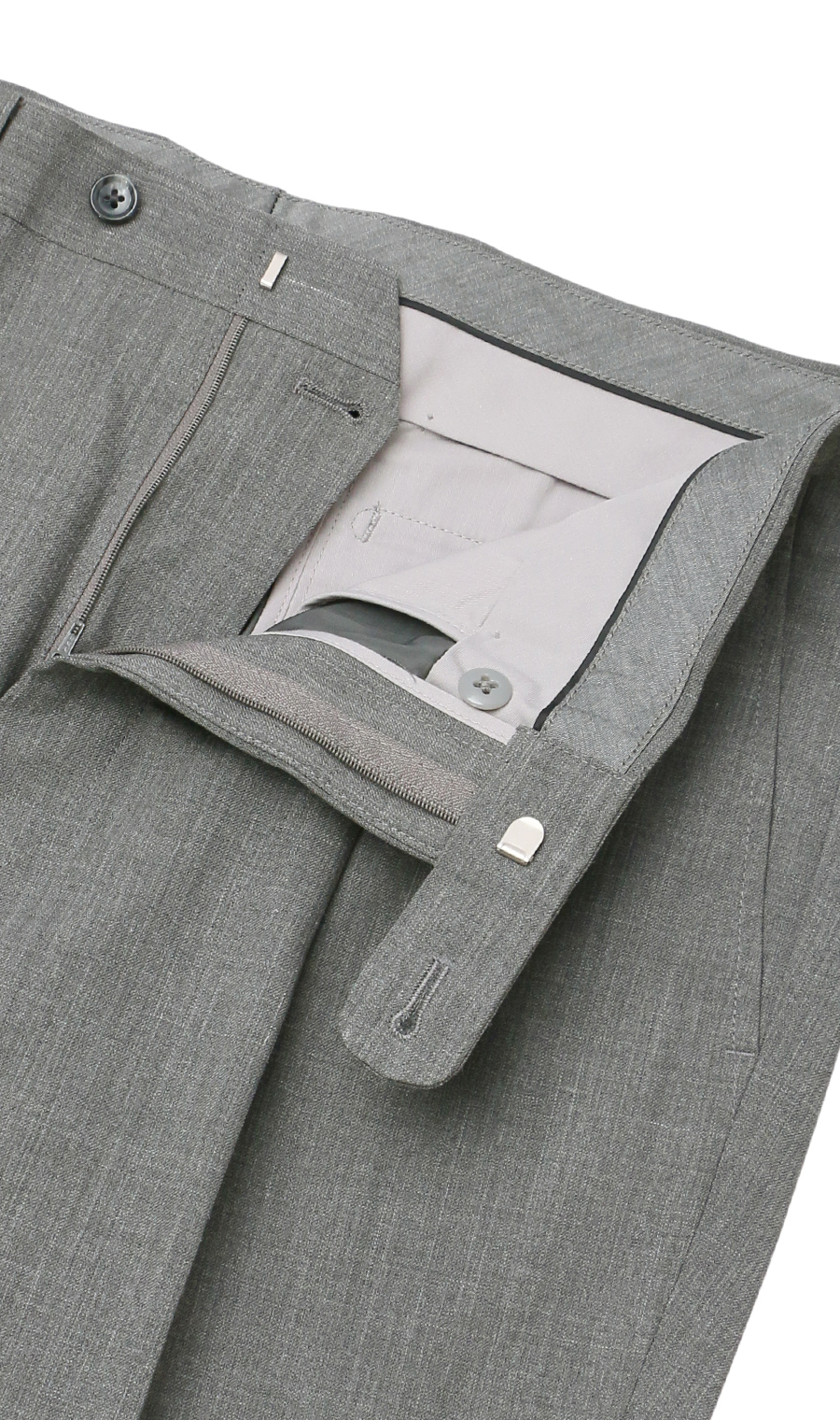 プレミアムスタンダードスラックス【ワンタック】 グレー 79cm