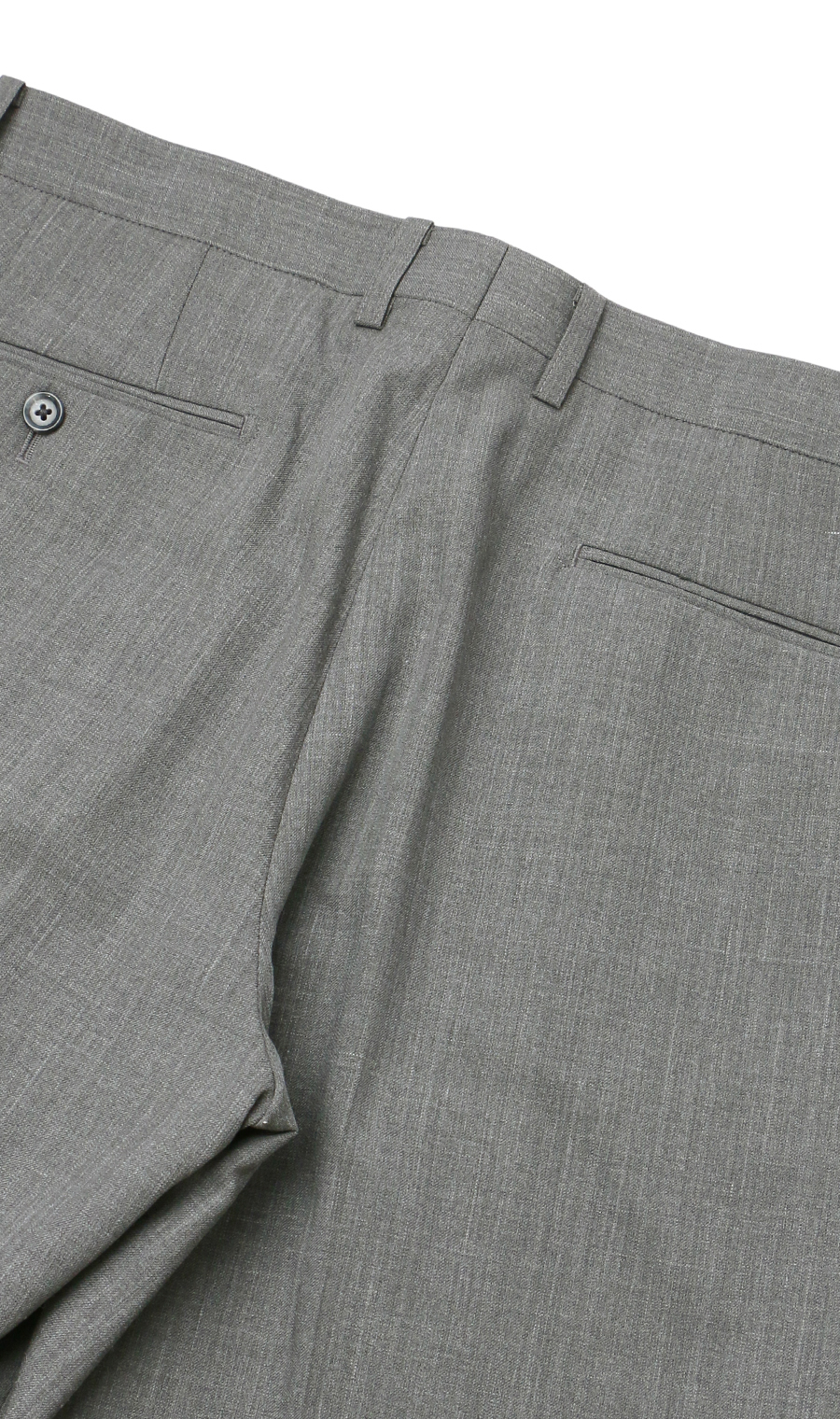 プレミアムスタンダードスラックス【ワンタック】 グレー 79cm