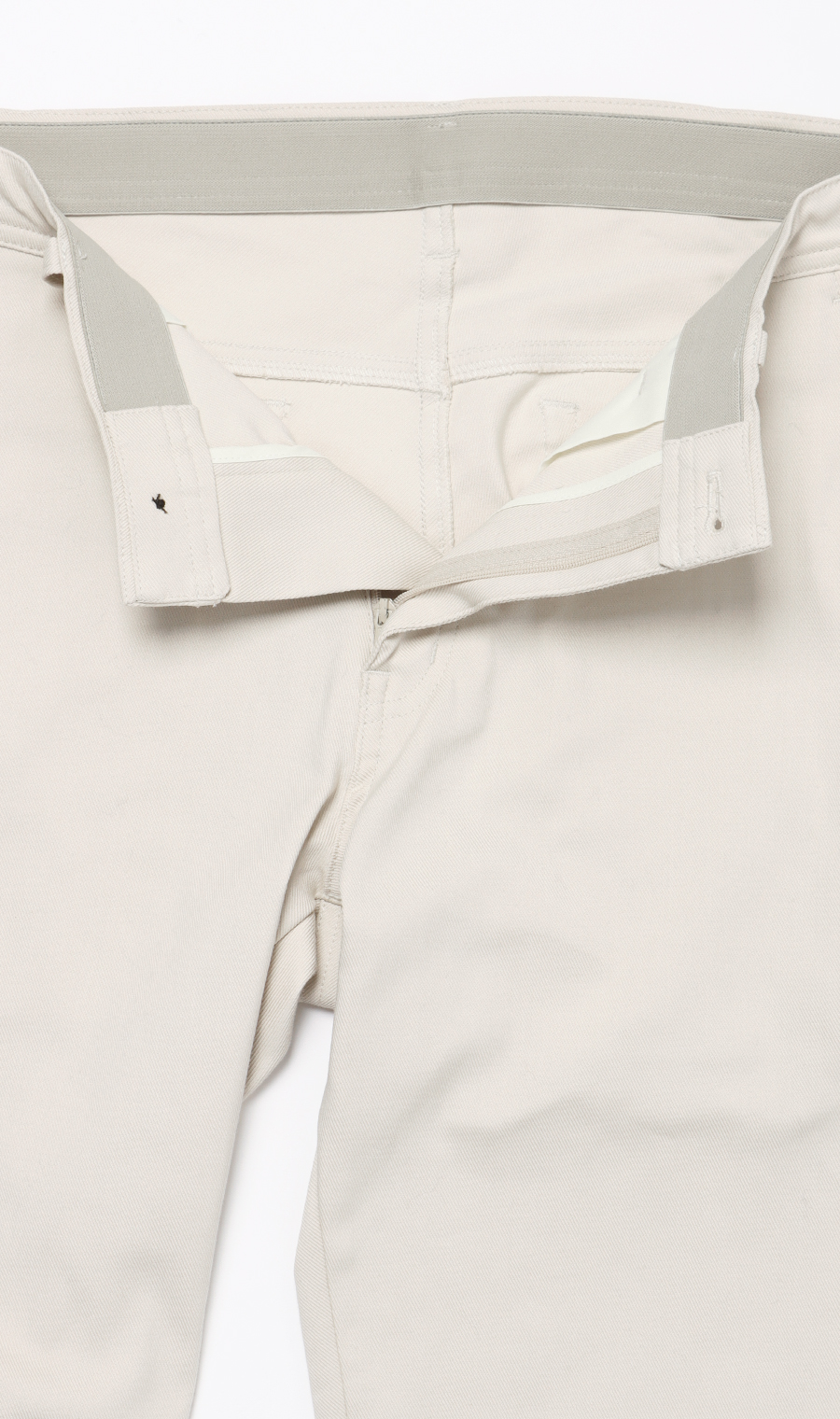 ハイストレッチパンツ【裾上げ済み】 ホワイト M