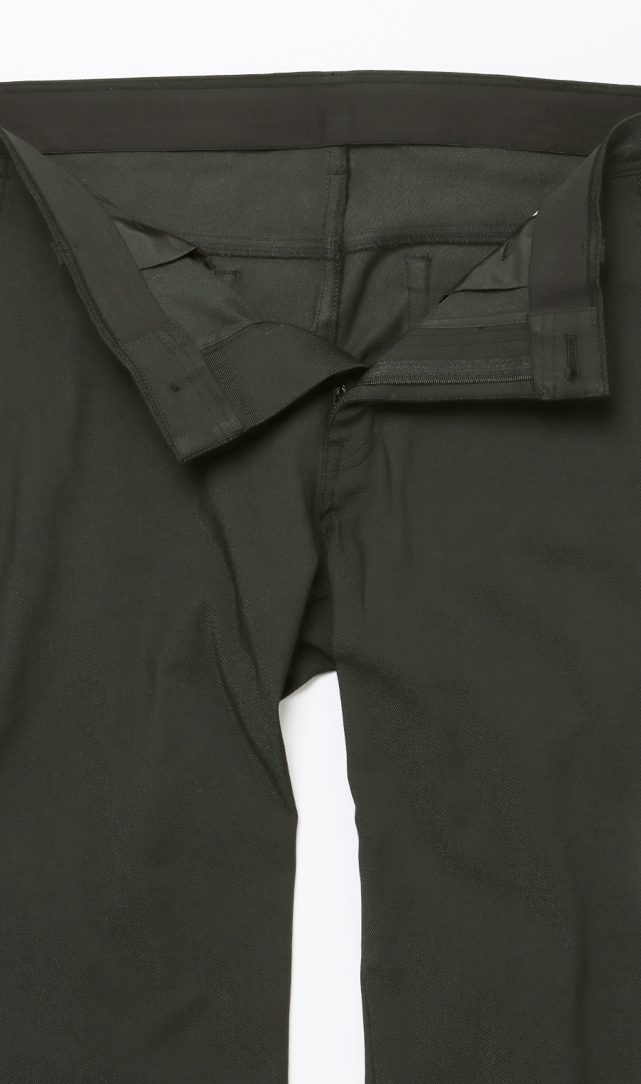 ハイストレッチパンツ【裾上げ済み】 ブラック M