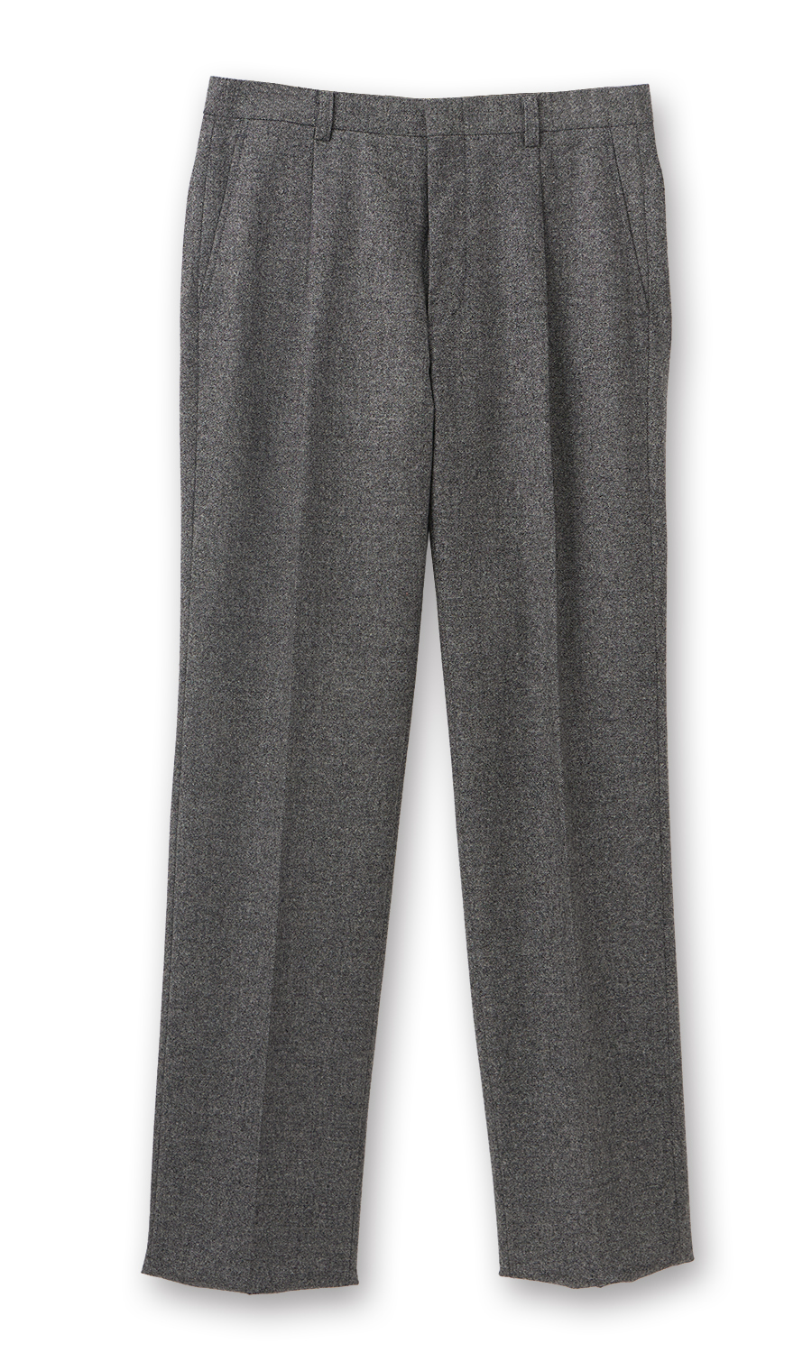 スタンダードスラックス【ワンタック】【Winter Texture Selection】 ライトグレー 76cm