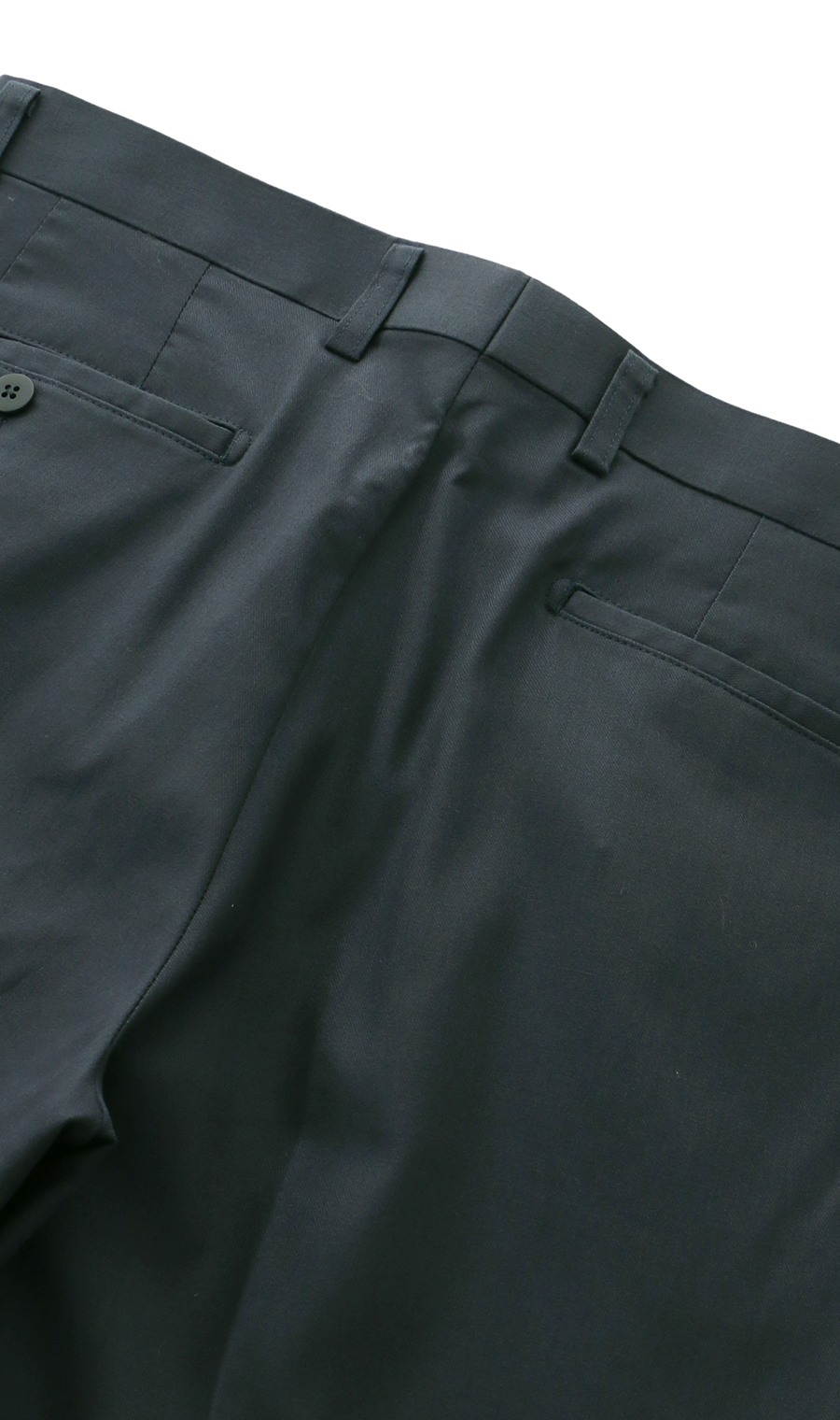 スタンダードスラックス【ワンタック】【＃すごチノ】【裾上げ済み】 ネイビー 79cm