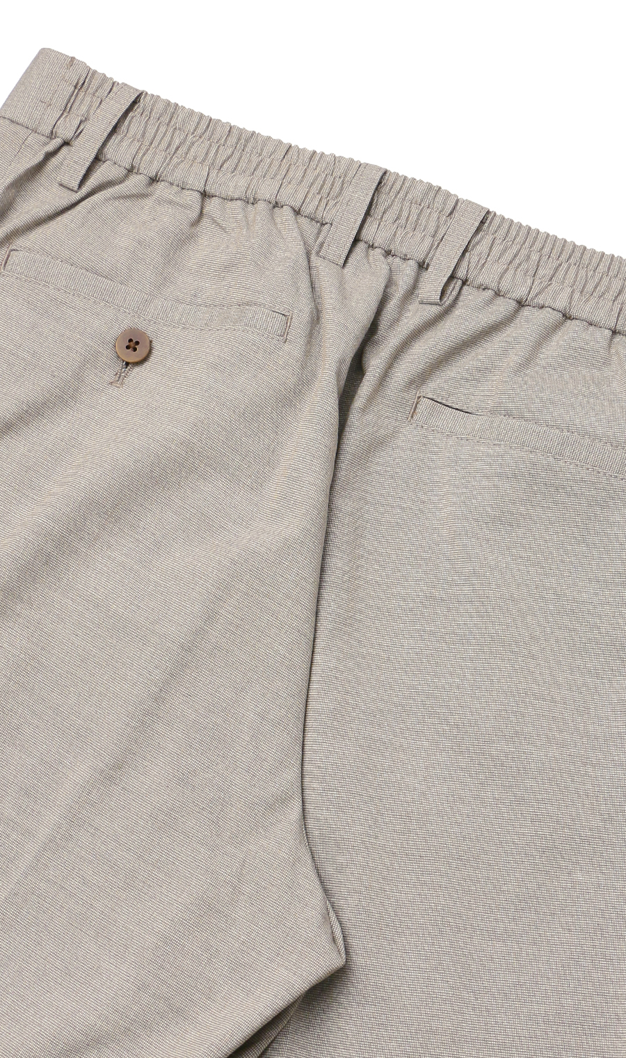 スタンダードスラックス【ノータック】【＃すごスラ】【裾上げ済み】 ベージュ 76cm