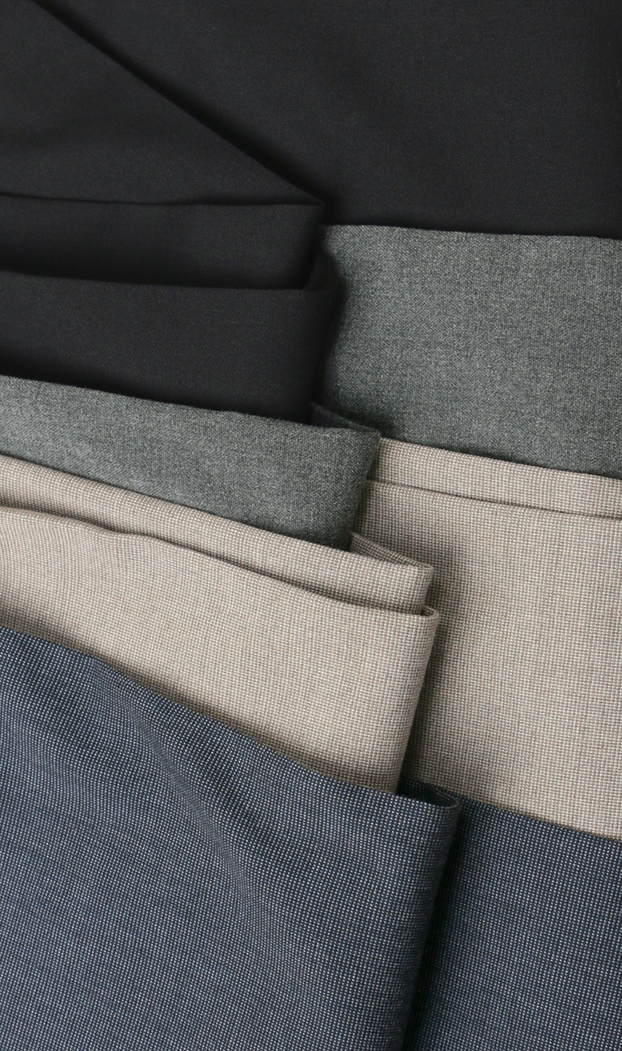 スタンダードスラックス【ノータック】【＃すごスラ】【裾上げ済み】 ブラック 76cm