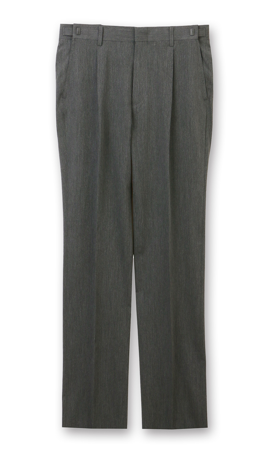 スタンダードスラックス【ワンタック】【Plastics Smart】 グレー 82cm