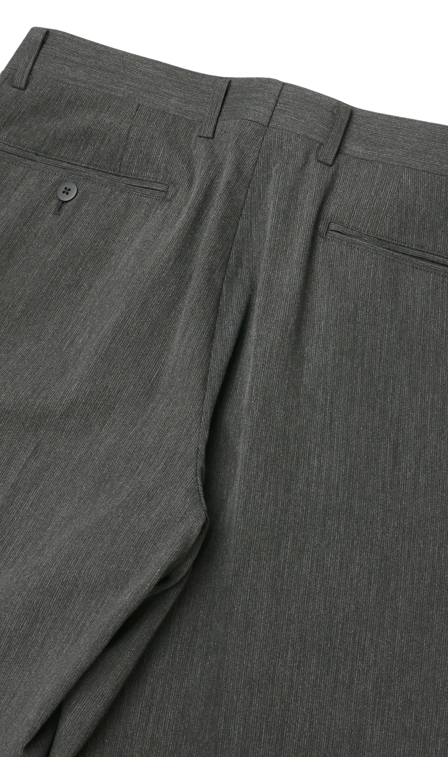 スタンダードスラックス【ワンタック】【Plastics Smart】 グレー 82cm