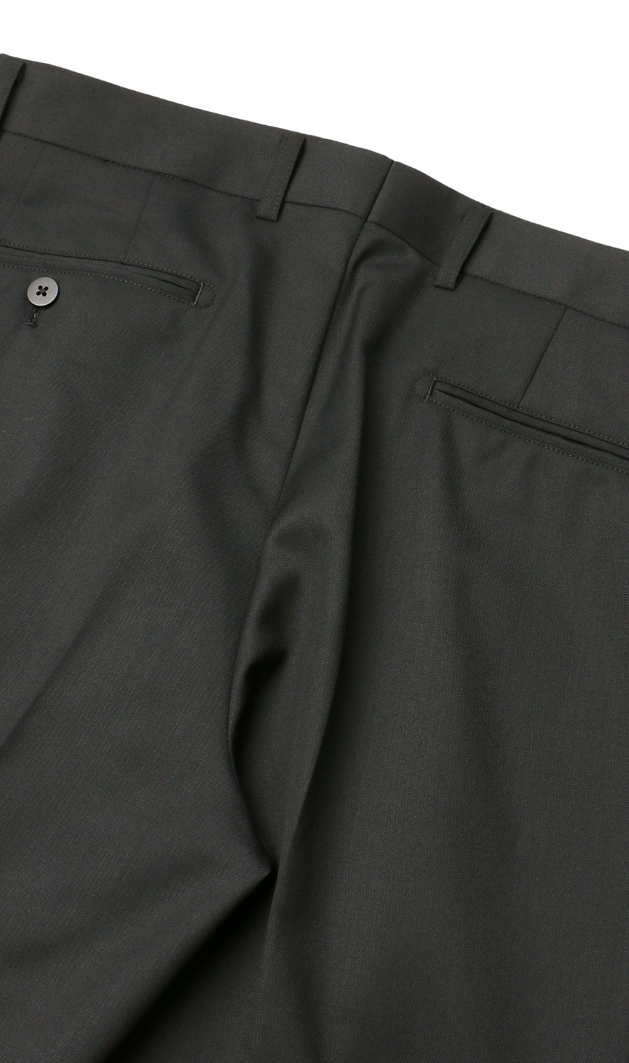 スタンダードスラックス【ワンタック】【Plastics Smart】 ブラック 91cm