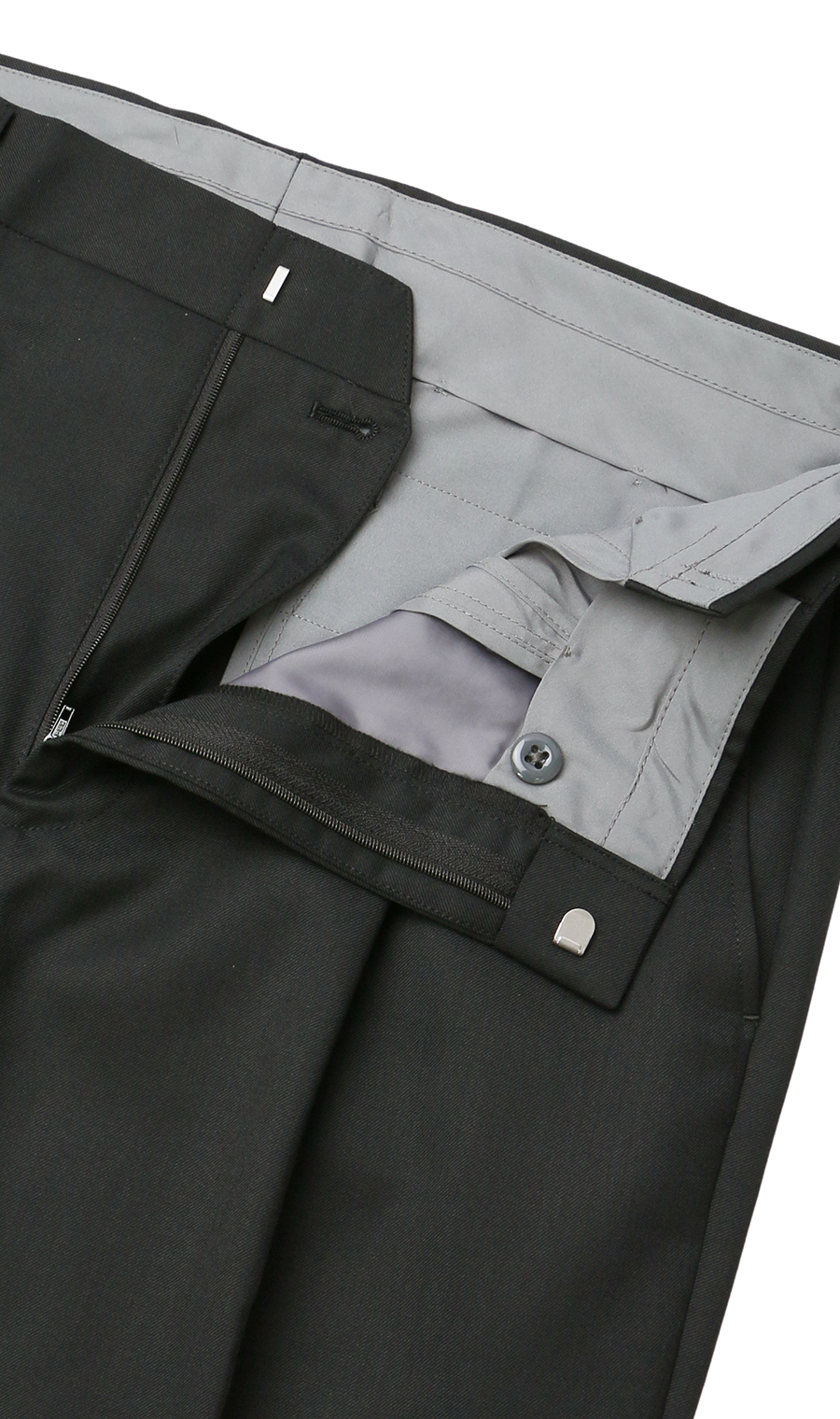 スタンダードスラックス【ワンタック】【Plastics Smart】 ブラック 91cm