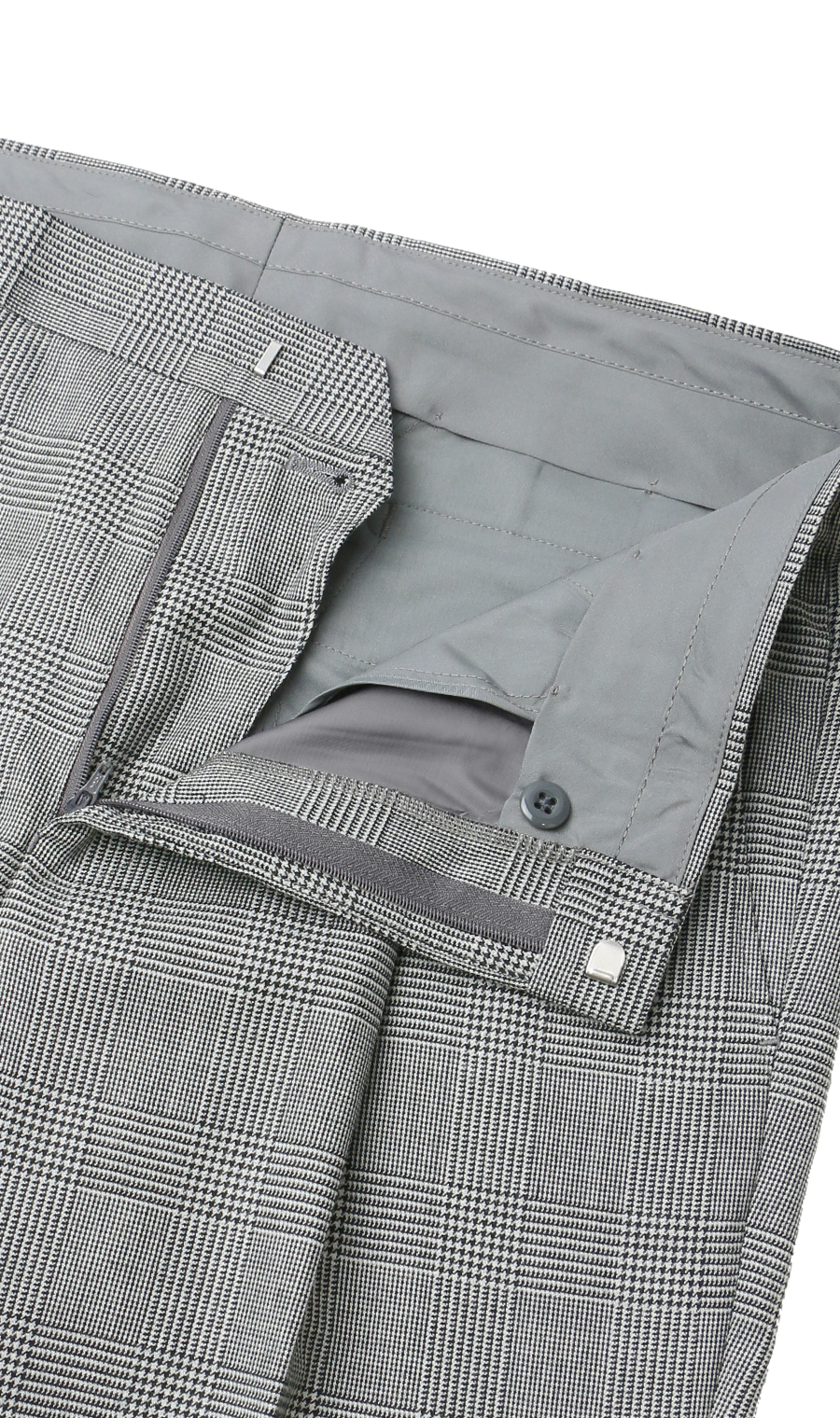 スタンダードスラックス【ワンタック】【Plastics Smart】 ライトグレー 85cm