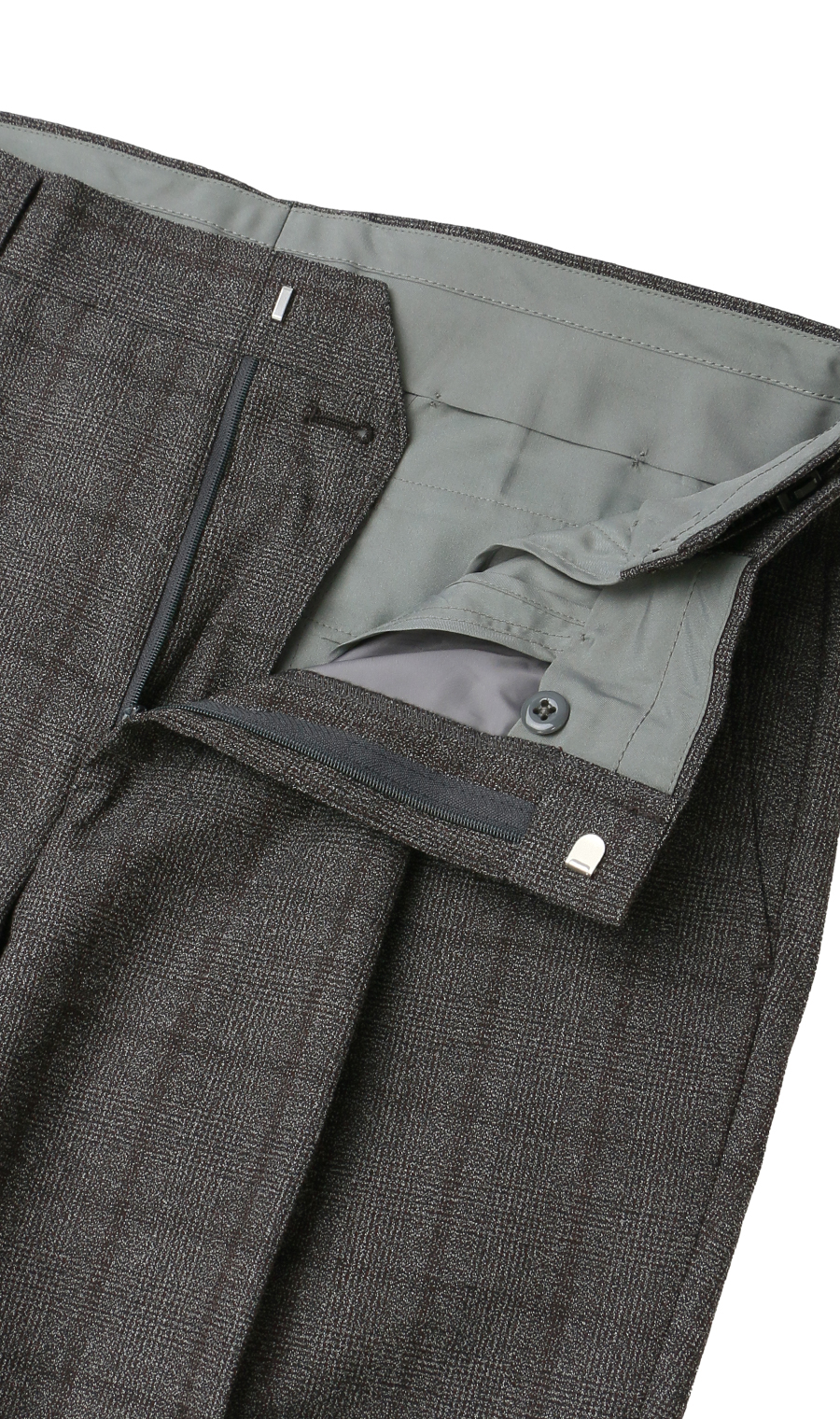 スタンダードスラックス【ワンタック】【Plastics Smart】 グレー 97cm