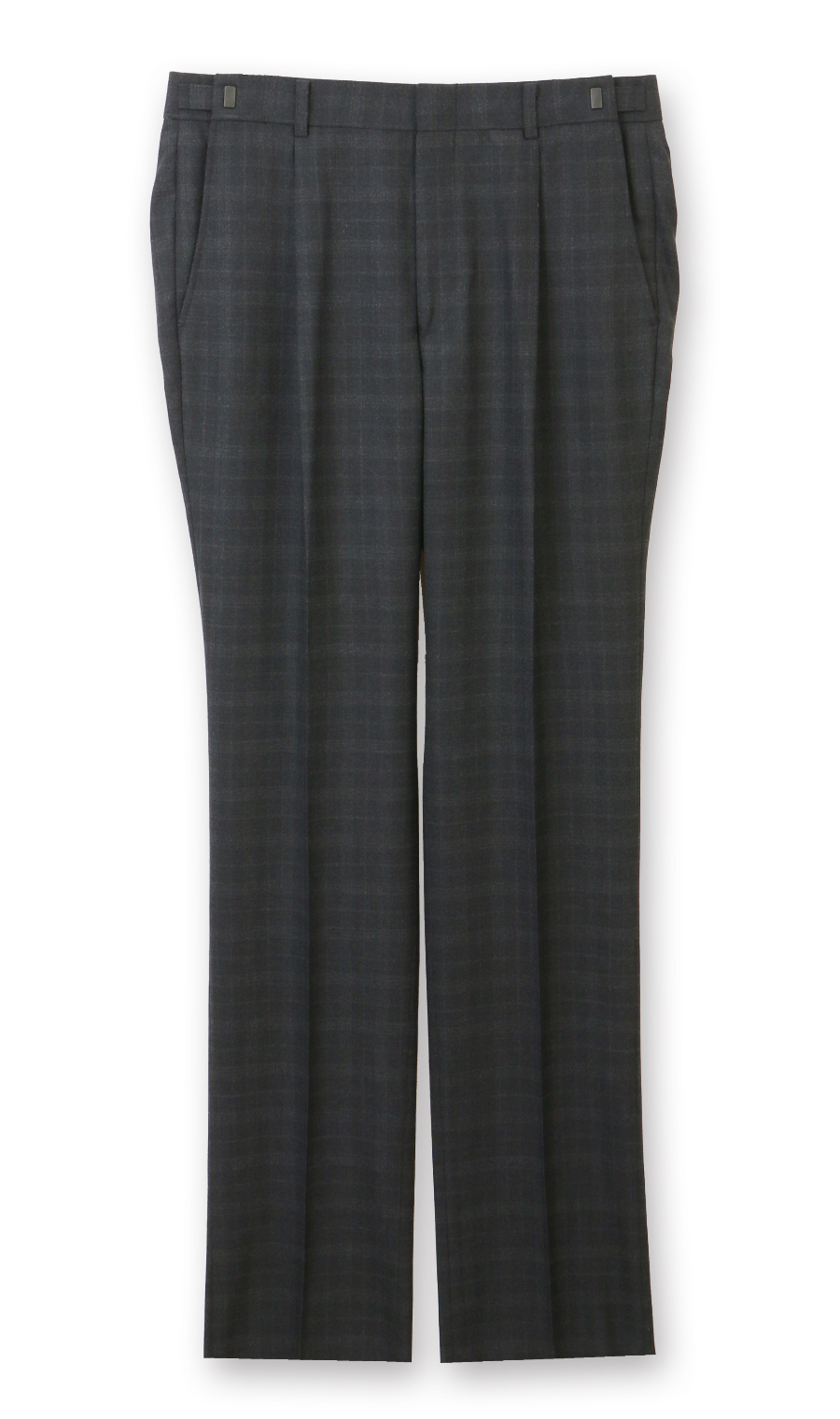 スタンダードスラックス【ワンタック】【Plastics Smart】 チャコール 82cm