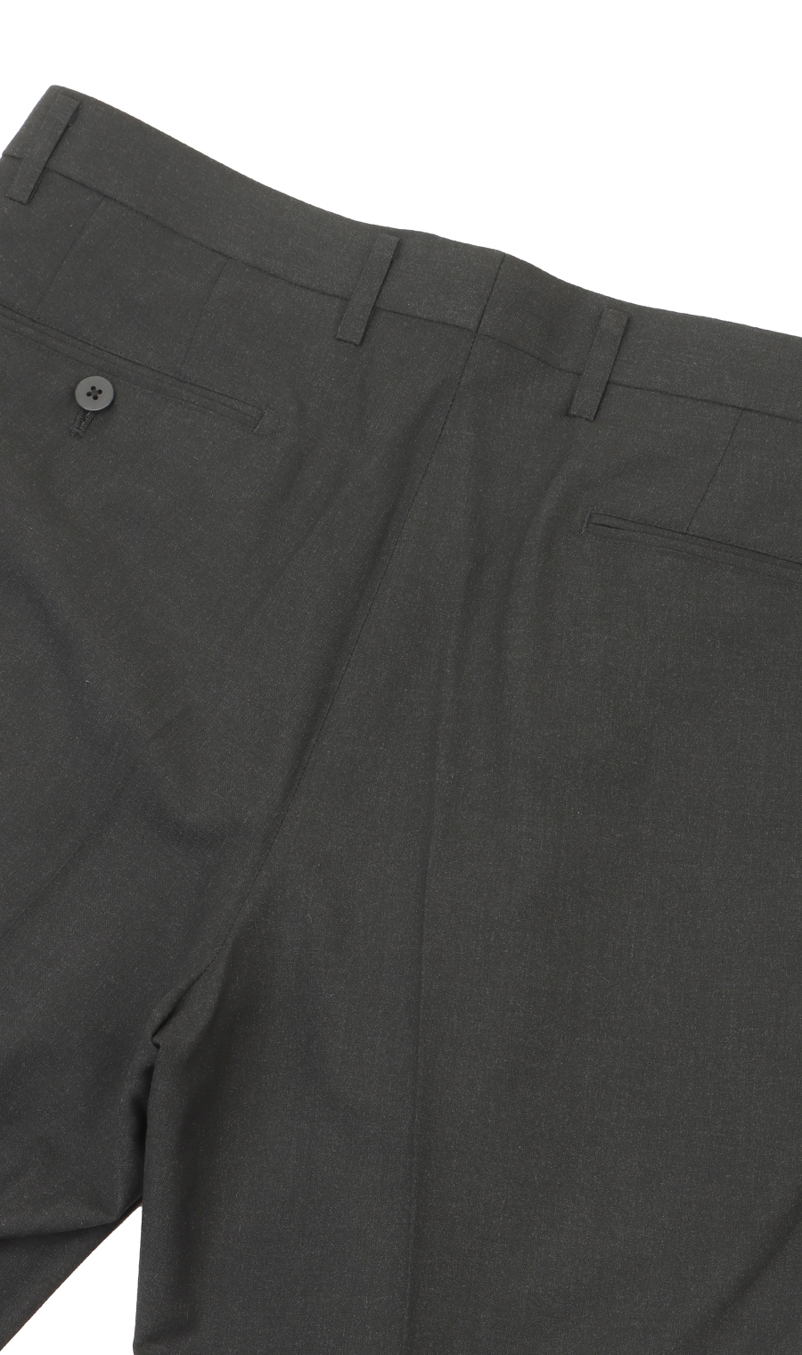 スタンダードスラックス【ワンタック】【＃すごスラ】 チャコール 76cm