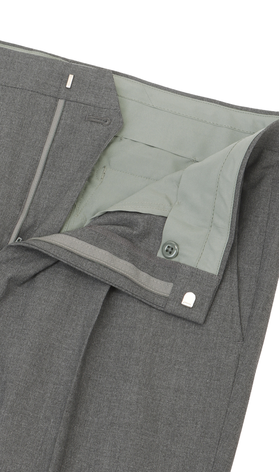 スタンダードスラックス【ワンタック】【＃すごスラ】 グレー 76cm