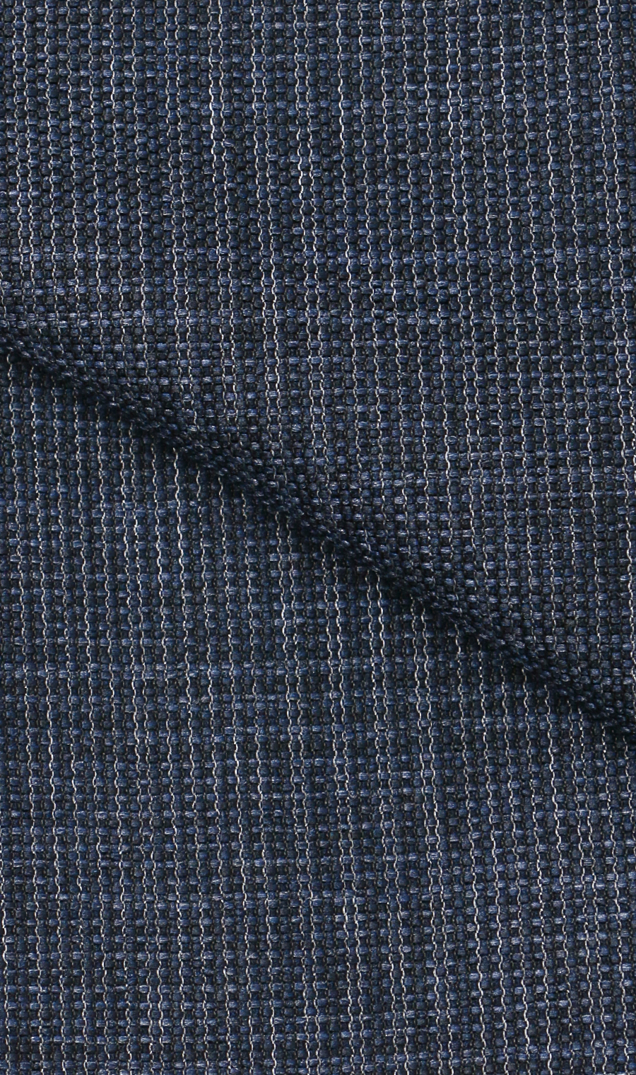 スタンダードスラックス【ワンタック】【LENO CLOTH】【セットアップ着用可】【裾上げ済み】 ネイビー系 79cm