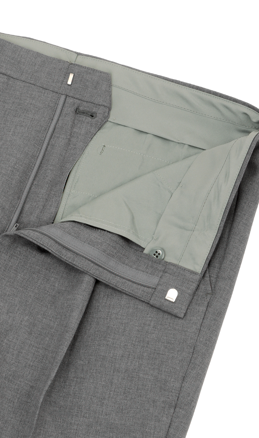 スタンダードスラックス【ワンタック】【＃すごスラ】【Plastics Smart】 グレー 79cm