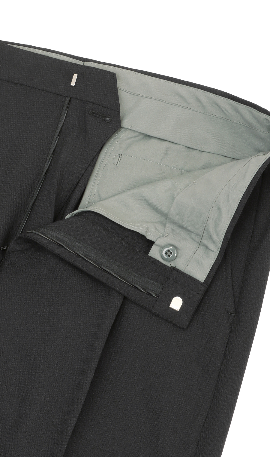 スタンダードスラックス【ワンタック】【＃すごスラ】【Plastics Smart】 ブラック 79cm