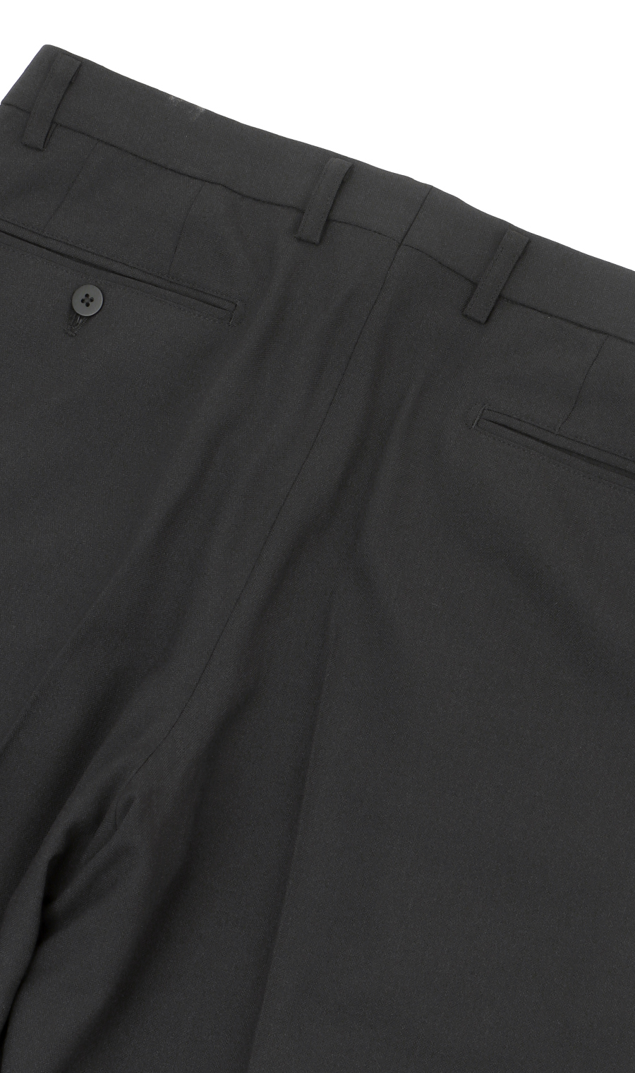 スタンダードスラックス【ワンタック】【＃すごスラ】【Plastics Smart】 ブラック 79cm