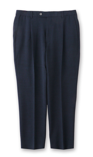 スタンダードスラックス【ワンタック】【セットアップ着用可】【裾上げ済み】