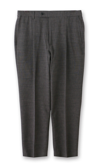 スタンダードスラックス【ワンタック】【セットアップ着用可】【裾上げ済み】