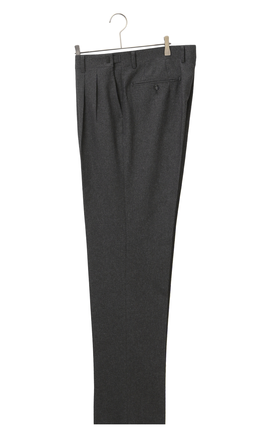 スタンダードスラックス《ツータック》 グレー 85cm