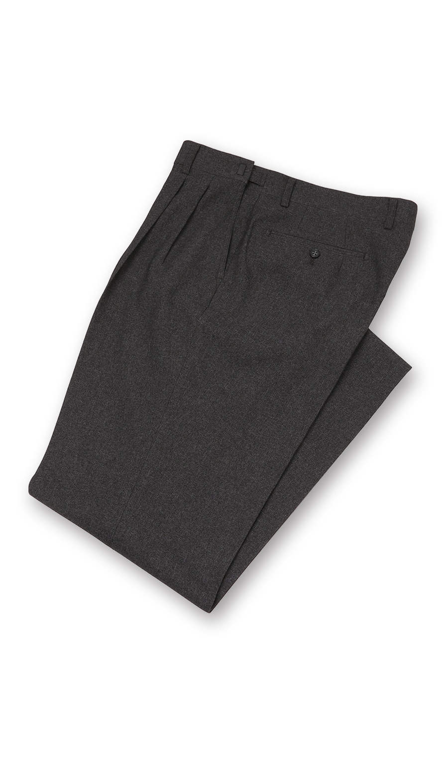 スタンダードスラックス《ツータック》 グレー 85cm