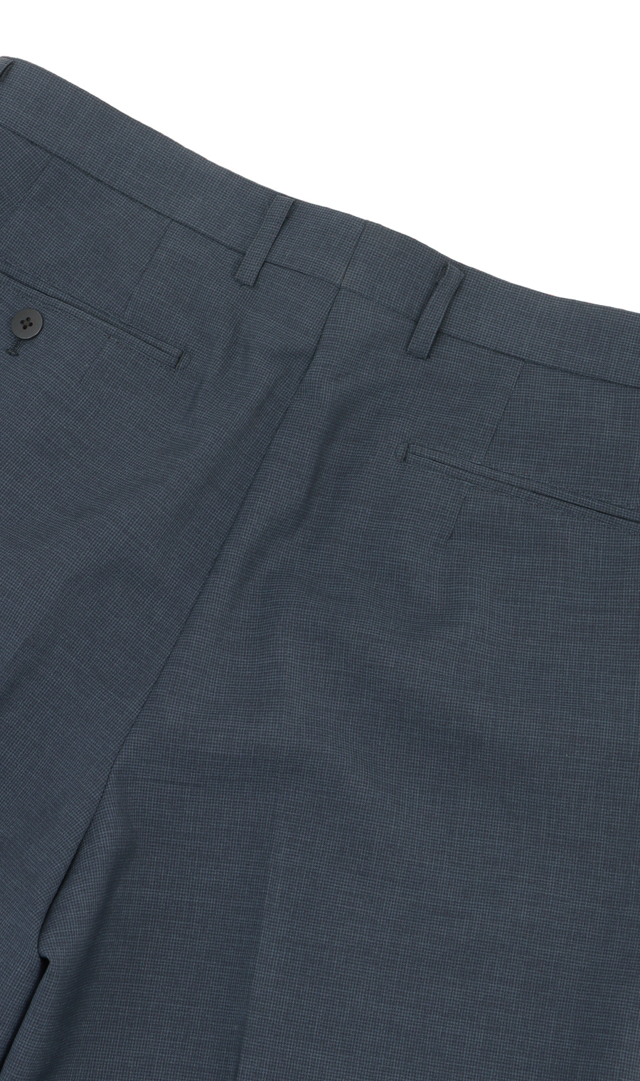 スタンダードスラックス【ツータック】【Plastics Smart】 ネイビー 79cm