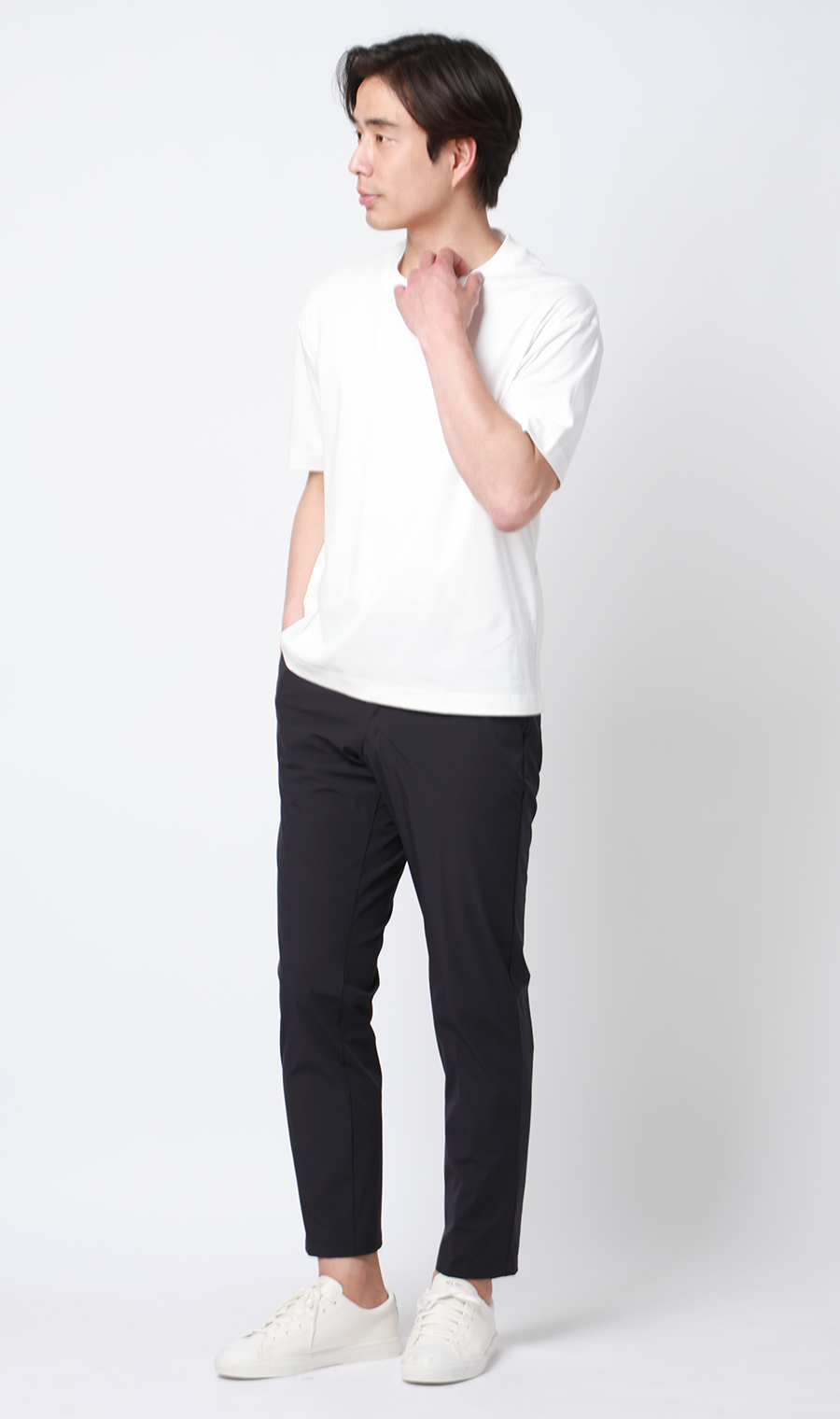 アイスタッチムーブパンツ【涼】【Dynamotion Fit】【裾上げ済み】 ネイビー 79cm