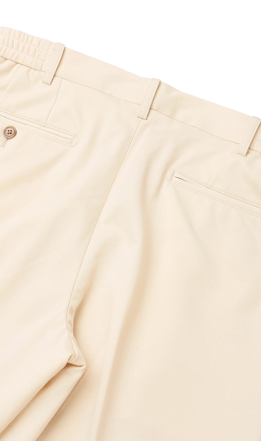 ニットパンツ【KNIT TROUSERS】【TOGA MODEL】【TOGA PANTS】【2025年モデル】【裾上げ済み】 ホワイト 76cm