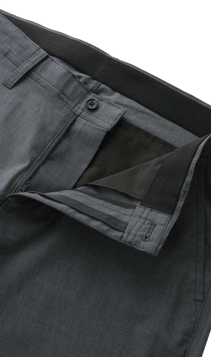 ハイストレッチパンツ【裾上げ済み】 ネイビー M