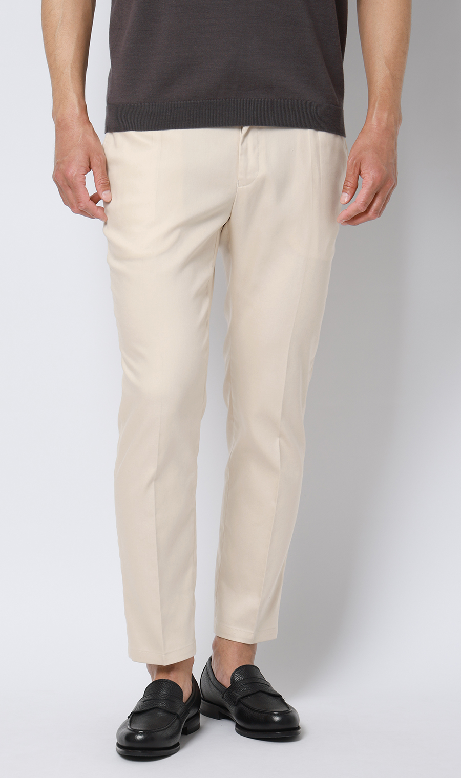 チノパンツ【TOGA MODEL】【TOGA PANTS】【2026年モデル】【 裾上げ済み】 ベージュ 76cm