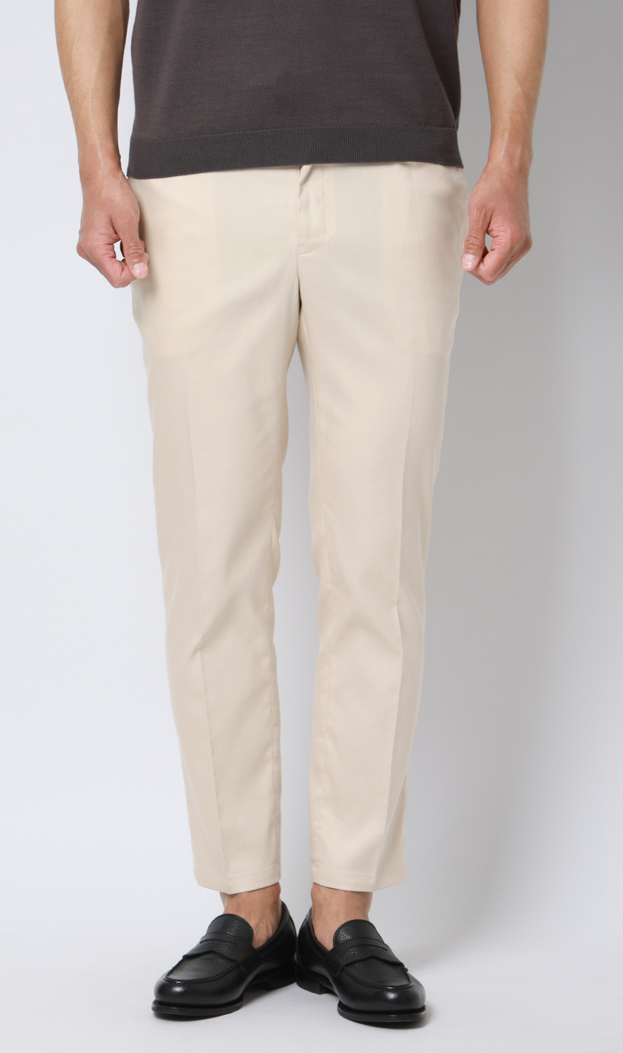 チノパンツ【TOGA MODEL】【TOGA PANTS】【2026年モデル】【 裾上げ済み】 ベージュ 76cm