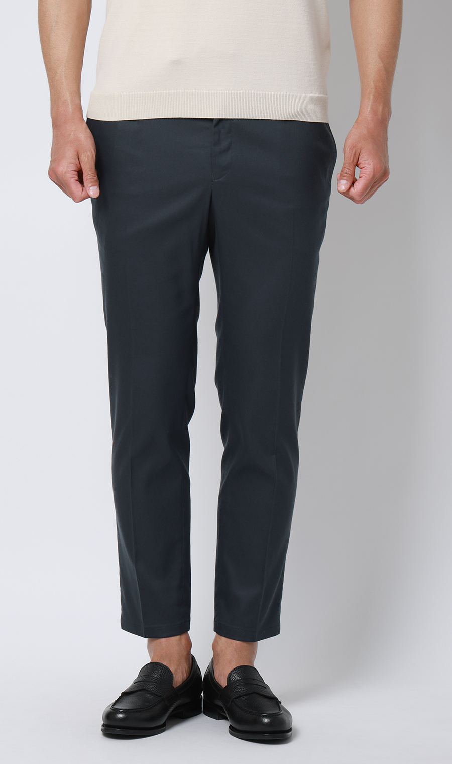 チノパンツ【TOGA MODEL】【TOGA PANTS】【2026年モデル】【 裾上げ済み】 ネイビー 76cm