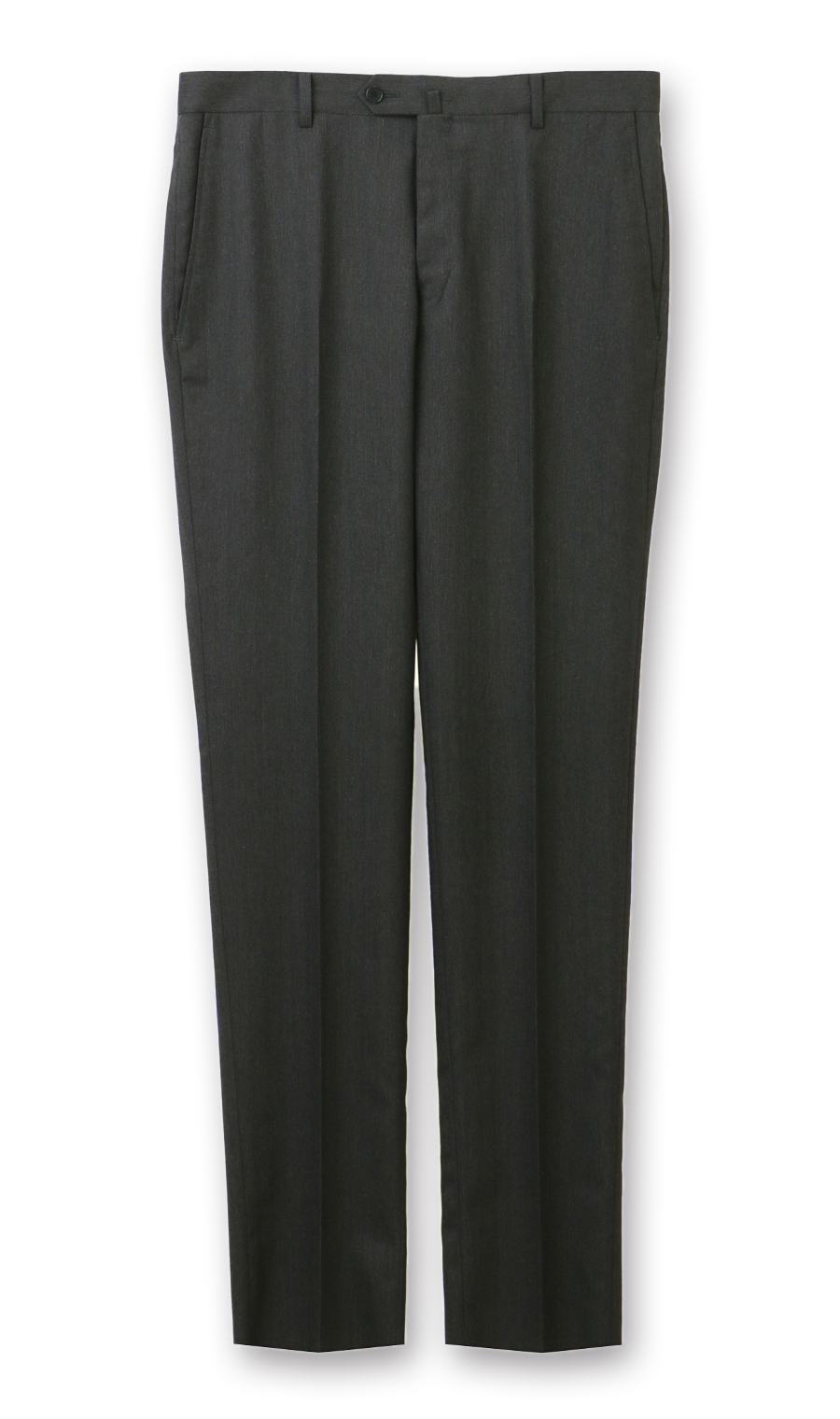 スタイリッシュスラックス【ノータック】【Plastics Smart】 チャコール 79cm