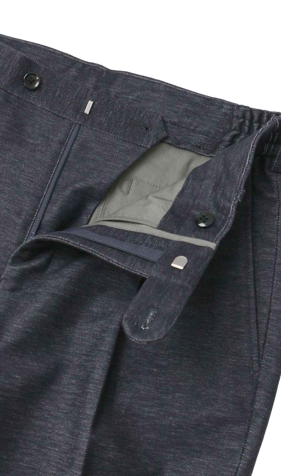 ニットパンツ【KNIT TROUSERS】【TOGA MODEL】【TOGA PANTS】【裾上げ済み】 ネイビー系 76cm