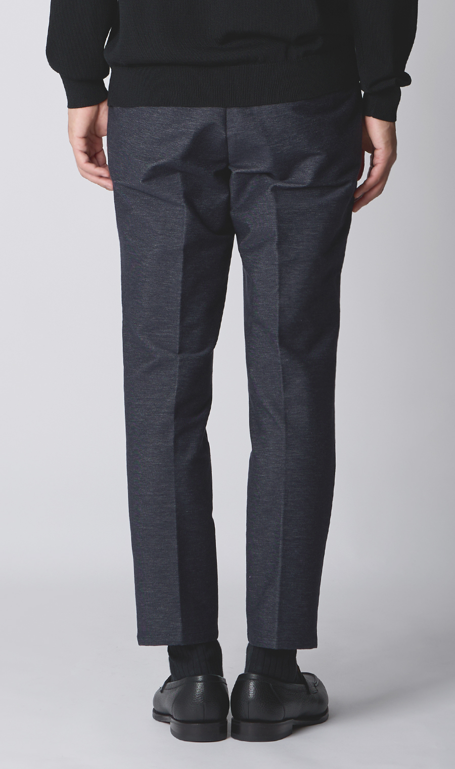 ニットパンツ【KNIT TROUSERS】【TOGA MODEL】【TOGA PANTS】【2025年モデル】【裾上げ済み】 ネイビー 76cm