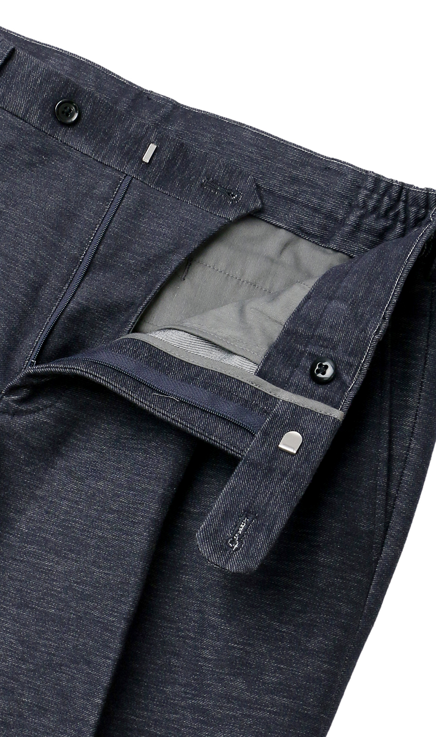 ニットパンツ【KNIT TROUSERS】【TOGA MODEL】【TOGA PANTS】【2025年モデル】【裾上げ済み】 ネイビー 76cm