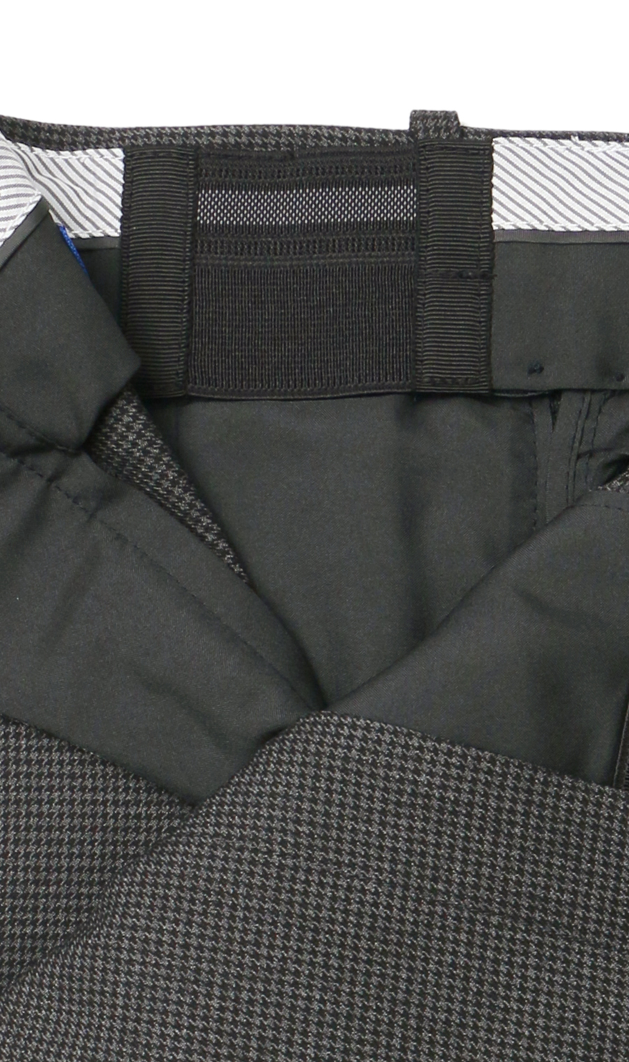 スタイリッシュスラックス【ノータック】 チャコール 79cm