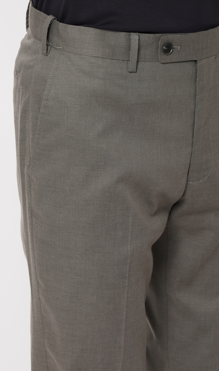 スタイリッシュスラックス【ノータック】【COOLMOTION】 グレー M