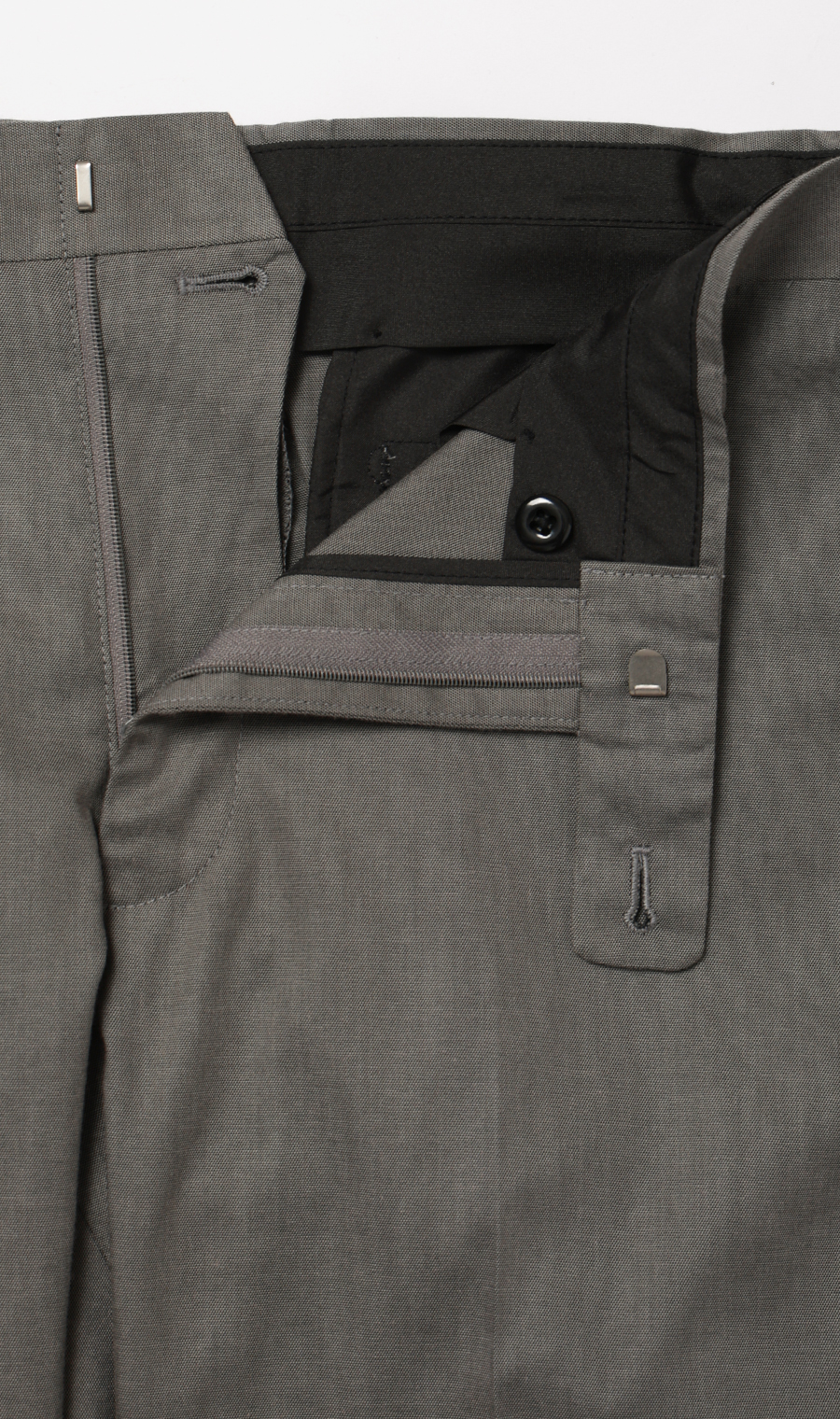 スタイリッシュスラックス【ノータック】【COOLMOTION】 グレー M