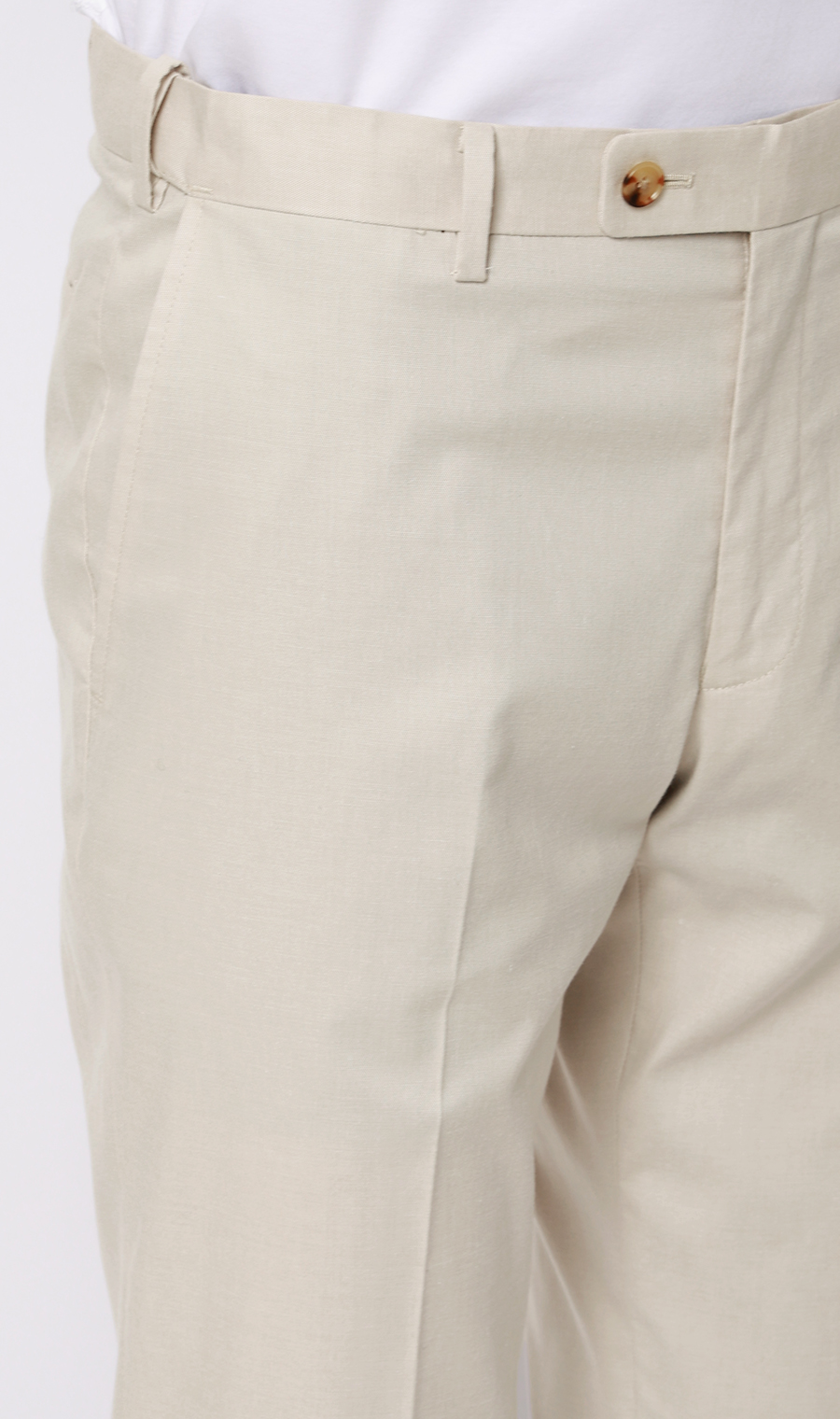 スタイリッシュスラックス【ノータック】【COOLMOTION】 ベージュ S