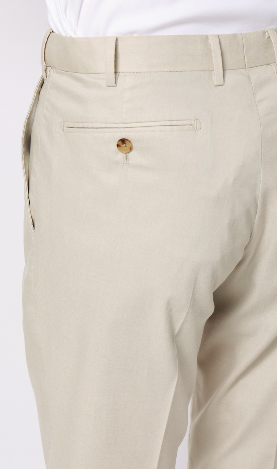 スタイリッシュスラックス【ノータック】【COOLMOTION】 ベージュ S